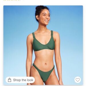 Wild fable bikini top and bottom